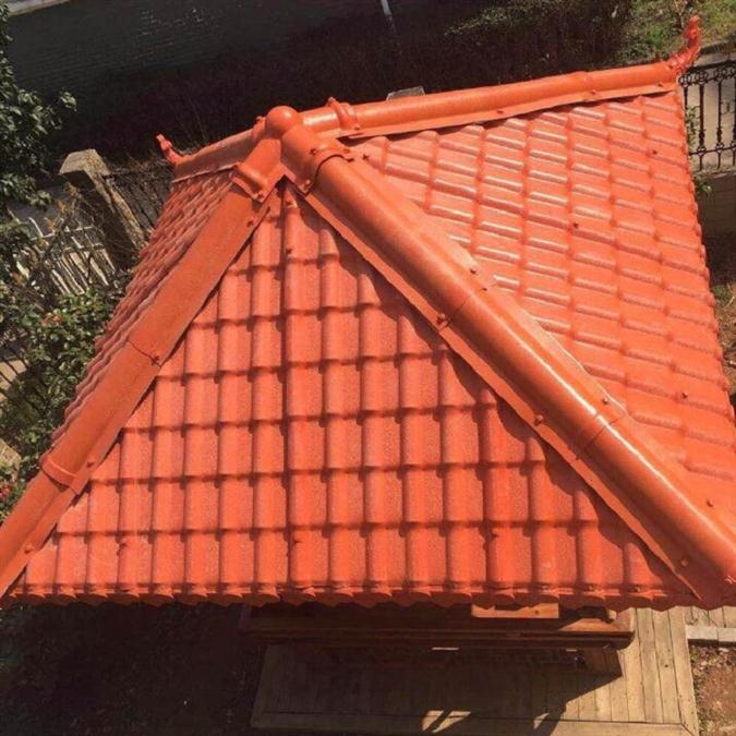 淄博树脂瓦厂家 塑料瓦